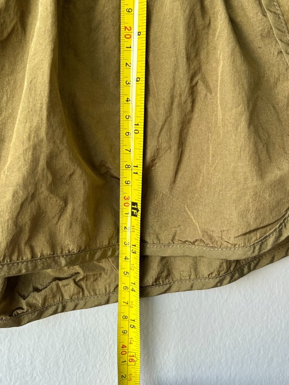 FP Movement Free People The Way Home Running Shorts Olive Green Small - Picture 8 of 8